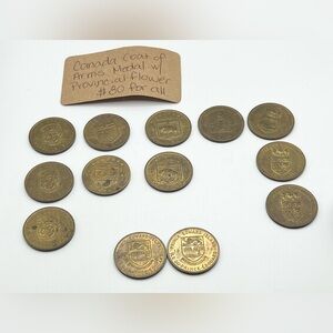 Canada Coat of Arms Medals